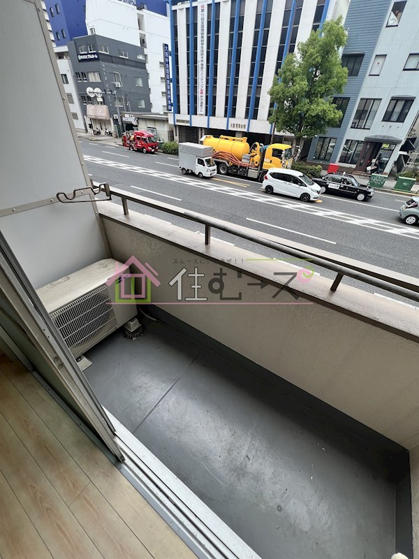 シャルム天満 ベランダ