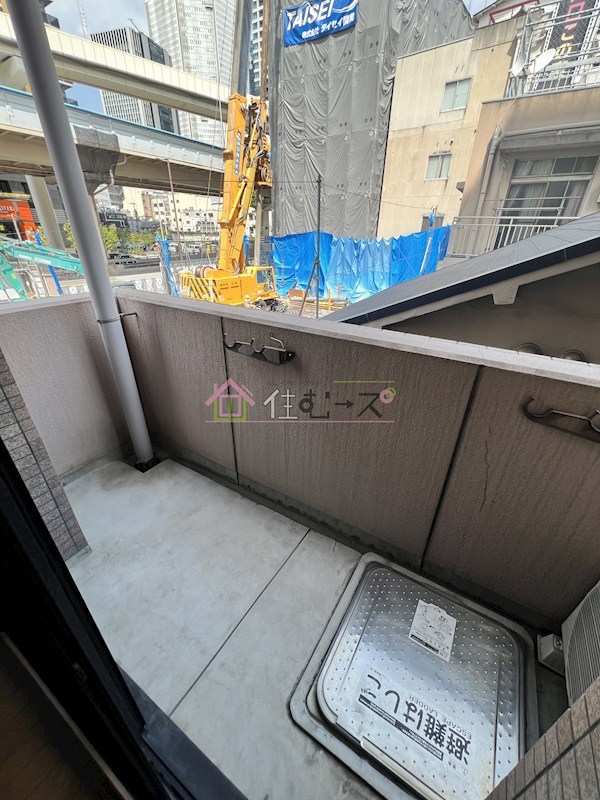 エスティライフ梅田新道 ベランダ