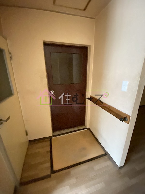 井下花園マンション 玄関