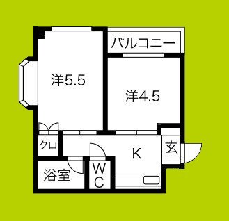 フレンドハイツ 間取り