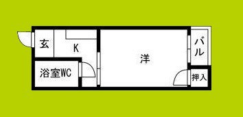 エルパラッツォ玉出 間取り