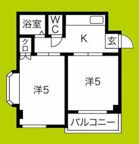 フレンドハイツ 間取り