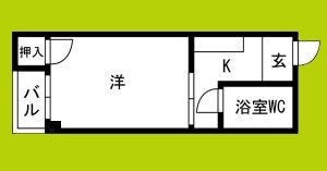 エルパラッツォ玉出 間取り