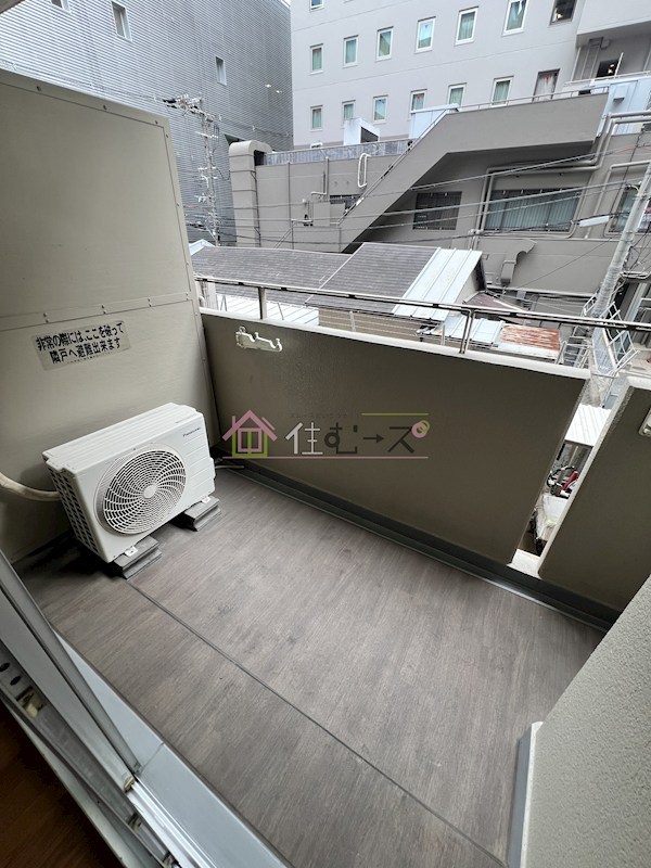 朝日プラザ梅田Ⅱ ベランダ