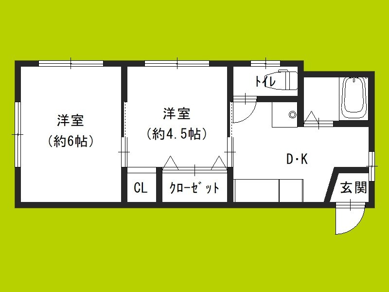 コーポ豊崎　 間取り
