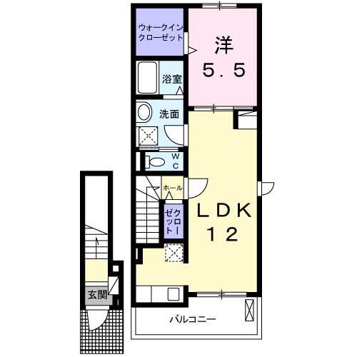 ベル　メゾン忍ケ丘 間取り
