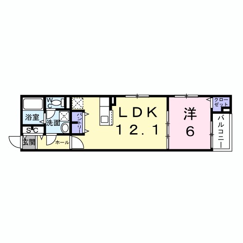 菅原２丁目アパート 間取り