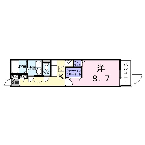 菅原２丁目アパート 間取り