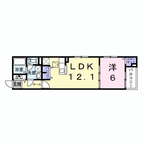 菅原２丁目アパート 間取り