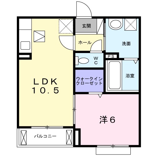 ヴィアソーレ摂津 間取り