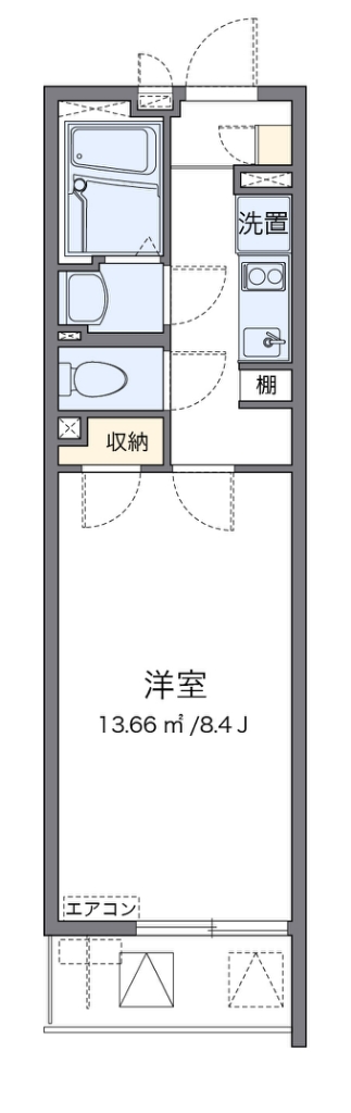 クレイノＴＡＩＳＥＩ 間取り