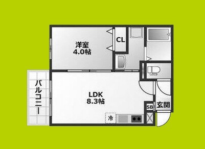 ALEGRIA泉佐野鶴原North 間取り