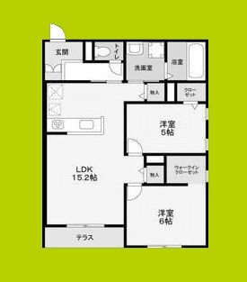 ハイテラス千里山 間取り