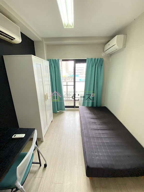 深江橋レジデンスシェアハウス ベッドルーム