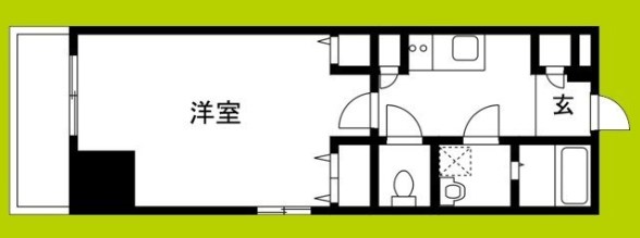 クレール谷町 間取り