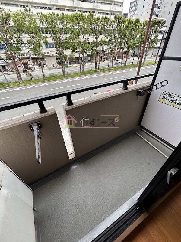 クレール谷町 ベランダ