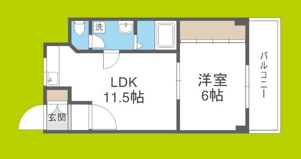 Ｍ&rsquo;プラザ城東五番館 間取り