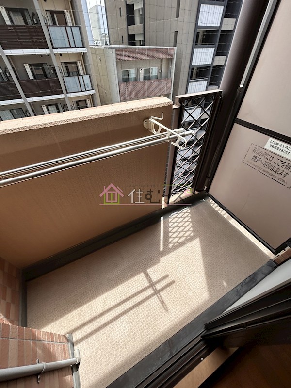 エステムコート大阪城南Ⅱ  ベランダ