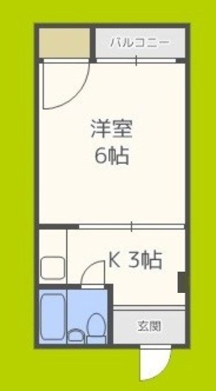 エクセル内本町ハイツ 間取り