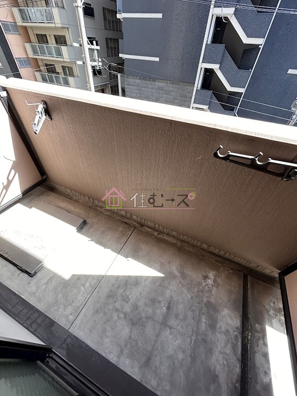 ラナップスクエア大手前 ベランダ