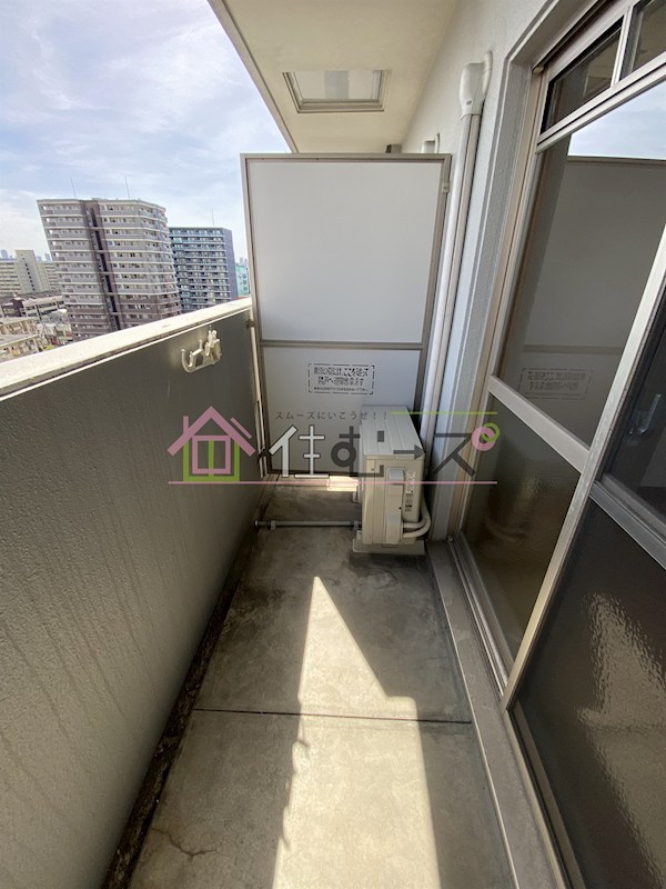 ロジェ今福鶴見 ベランダ