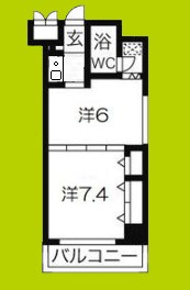 ニューライフ大手前 間取り