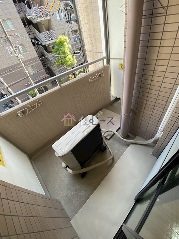 朝日プラザアクシス城東 ベランダ