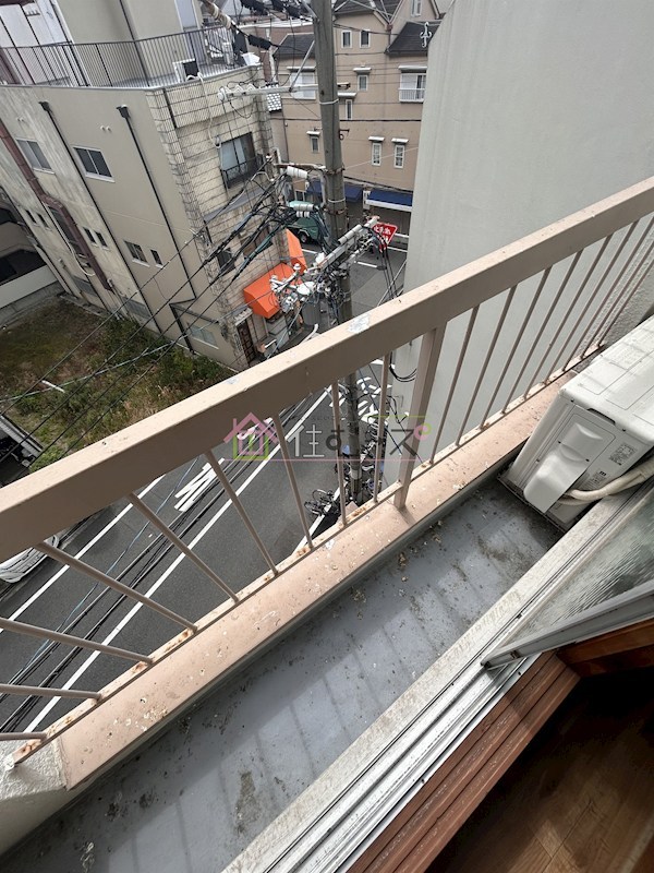 光ハイツ ベランダ