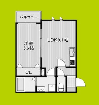 (仮称)La-Crea井口堂 間取り