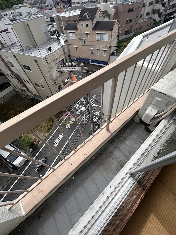 光ハイツ ベランダ