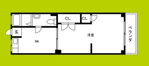 エクセル今里マンション 間取り