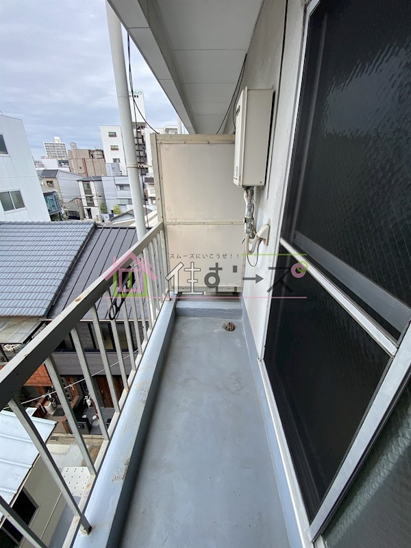 エクセル今里マンション ベランダ