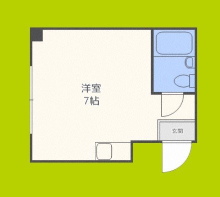 杉本スカイハイツ 間取り