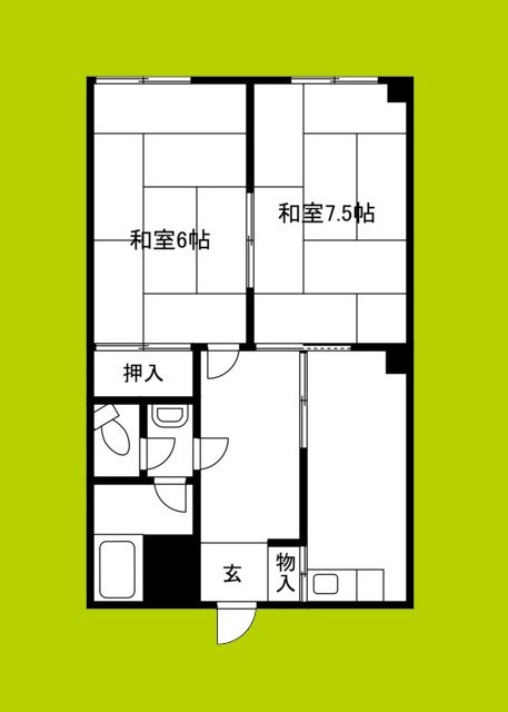 グローアメ村ビル 間取り