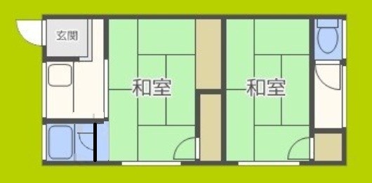 大領アパート 間取り