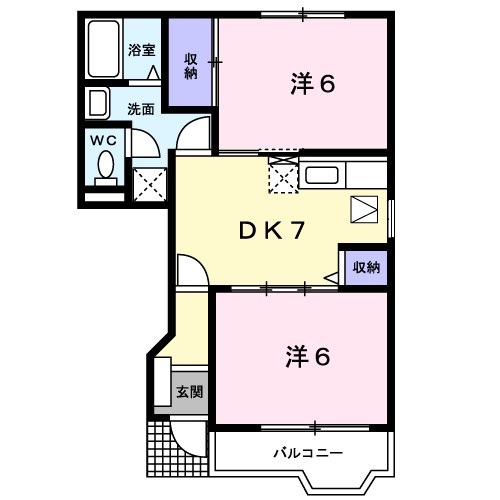 クローバーハウス 間取り