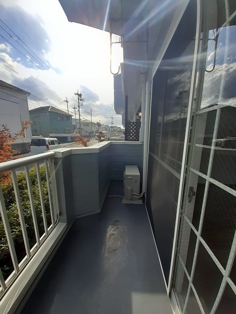 クローバーハウス ベランダ