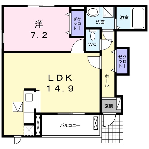 ノイハウスＡ 間取り
