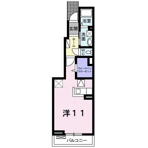エスポワールドミール 間取り