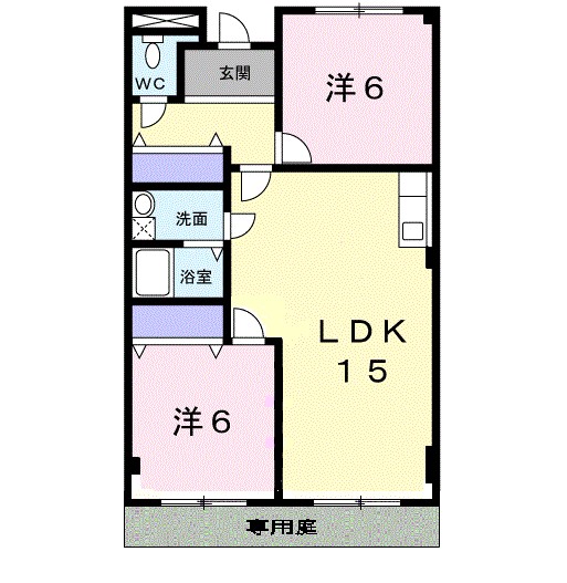 グリーンハイツ芝Ⅰ 間取り