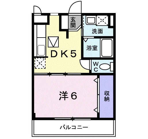 カーサ・フィオーレⅡ 間取り