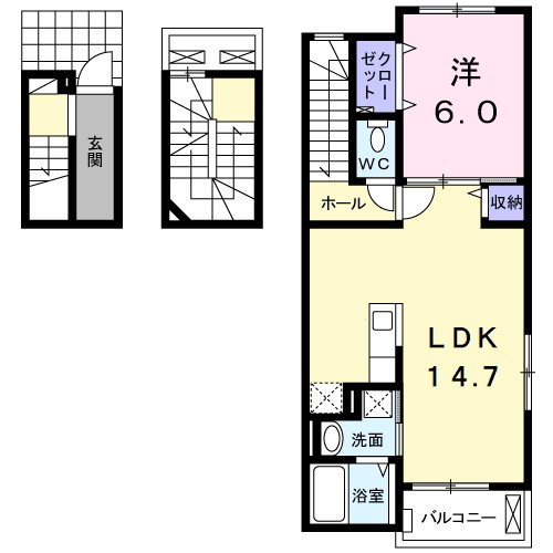シンフォニア・マキ 間取り