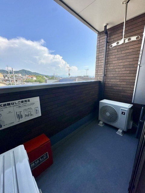 グレース讃良 ベランダ