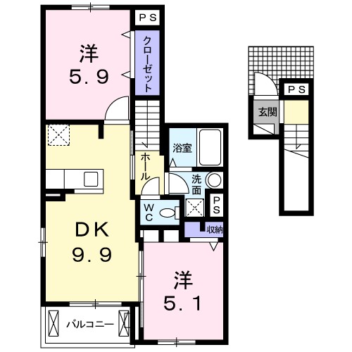 アンサナ 間取り
