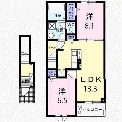 Ｃａｓａ　Ｌｉｎｏ　Ｃ 間取り