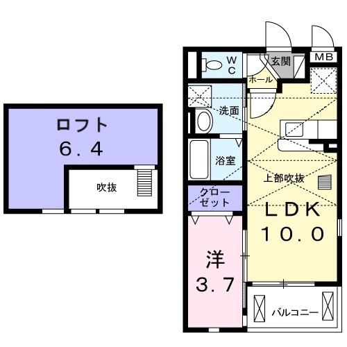 レジデンス　サピー 間取り