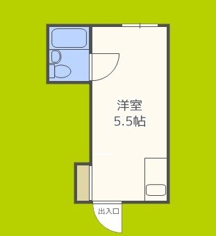 堀江グリーンハイツ 間取り