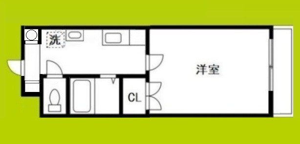 フォレスト西道頓堀 間取り