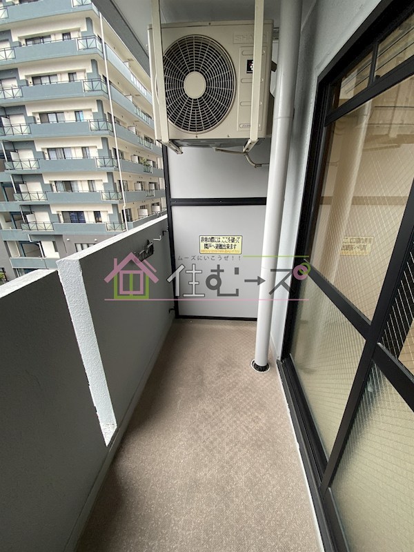 フォレスト西道頓堀 ベランダ