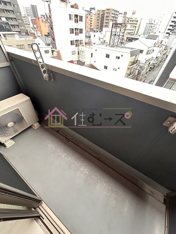 グランパシフィック堀江WEST ベランダ